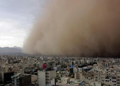 تهران تا دو ساعت دیگر توفانی می گردد