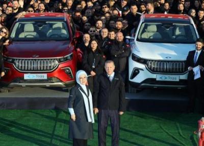 راه اندازی خط فراوری خودروی ملی ترکیه با حضور اردوغان
