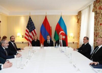 ملاقات سران کشورهای آذربایجان و ارمنستان با میانجیگری آمریکا