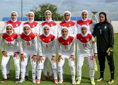 پیروزی دختران فوتبال ایران مقابل قرقیزستان