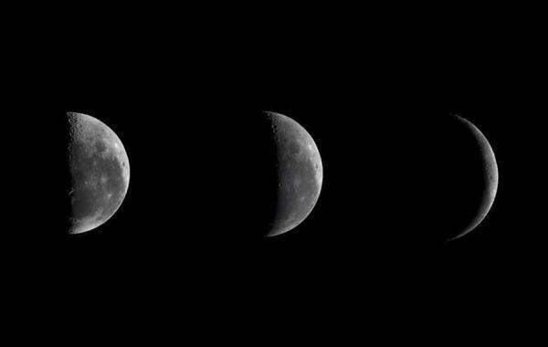 پنهان شدن ماه از آسمان شامگاهی در هفته چهارم اردیبهشت 1402